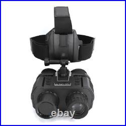 1080P 3D NV8000 Night Vision Binoculars Goggles Head Mount Infrared Night Vision