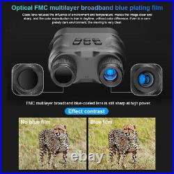 1080P Digital Binoculars Night Vision 12x Goggles Video Recorder with 2.3 Screen