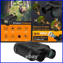 1080P Digital Night Vision Goggles Binoculars For Total Darkness Surveillance
