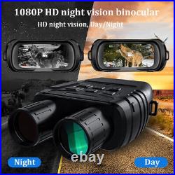 1080P HD Day/Night Vision Binocular Goggles Infrared CMOS Sensor Hunting Camping