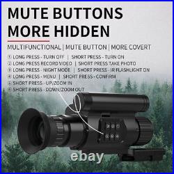 1080P HD Monocular Night Vision Scope Infrared 940nm Digital Hunting Telescope e 1080P HD Monocular Night Vision Scope Infrared 940nm Digital Hunting Telescope e