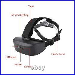 1080P Head Mounted Digital IR Night Vision Goggle Scope HD Outdoor Hunting Gear