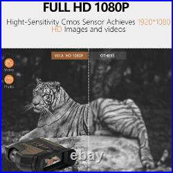 1080P Hunting Digital Night Vision Binocular Dark Camera Telescope 1000M Outdoor