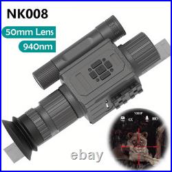 1080P Infrared Night Vision Scope 940nm 4X Digital Zoom Night Vision Monocular
