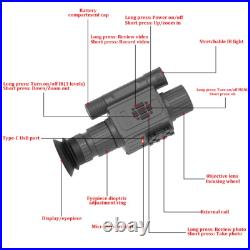 1080P Infrared Night Vision Scope 940nm 4X Digital Zoom Night Vision Monocular