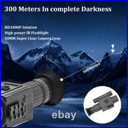 1080P Infrared Night Vision Scope 940nm 4X Digital Zoom Night Vision Monocular