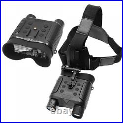 1080P NV8000 3D Stereo Binoculars Goggles Head Mount Infrared Night Vision US
