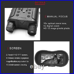 1080P NV8160 Night Vision Binoculars Infrared Digital Head Mount With Battery 1X 1080P NV8160 Night Vision Binoculars Infrared Digital Head Mount With Battery 1X