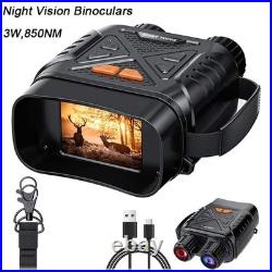 1080P Night Vision Binoculars 10x Digital 800m Full Dark Infrared Night Vision T