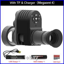1080 4X Megaorei 4 A Telescope Sight Monocular Hunting Night Vision Scope Camera