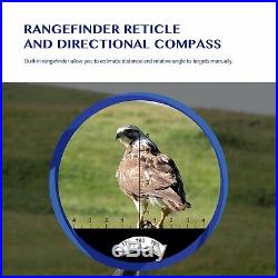 10X50 Binoculars & Rangefinder Compass Waterproof Outdoor Hunting Bird Watching