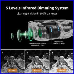 10X Optical 8X Digital Zoom Telescope Infrared Night Vision Device Binoculars 10X Optical 8X Digital Zoom Telescope Infrared Night Vision Device Binoculars
