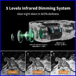 10X Optical 8X Digital Zoom Telescope Infrared Night Vision Device Binoculars