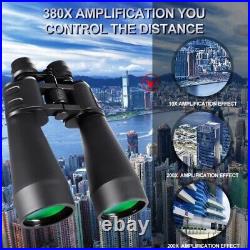 10-380x100 Zoom Binoculars HD High Magnification Night Vision Binoculars