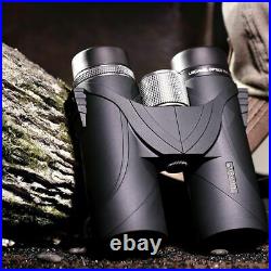 10×42 HD BAK4 Prism Binoculars Waterproof Outdoor Hunting Night Vision Telescope