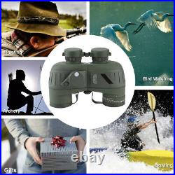 10x50 Binoculars Waterproof Marine Accessory With Glimmer Night Vision R