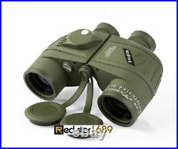 10x50 HD Binoculars 10 times Compass Waterproof Night Vision Camping Hunting