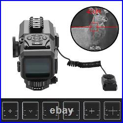 1200M Laser Rangefinder 4X Digital Zoom Night Vision Video Camera Scope Sights