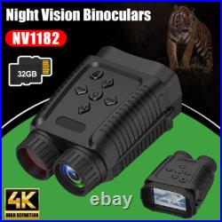 12MP 1080P Mini Night Vision Binocular Day and Night 2.4 FHD Screen NV1182