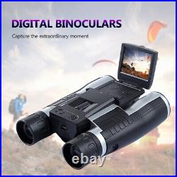 12X HD Zoom Digital Day Night Vision Travel Binoculars Hunting Video Telescope