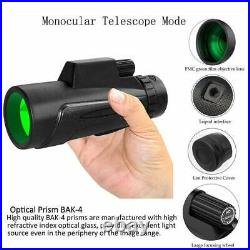 12x50 Wifi IR Infrared Night Vision Monocular for Hunting Hiking Night Watching