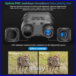 12x Zoomable Night Vision Goggles Digital Binoculars withInfrared Lens, Black