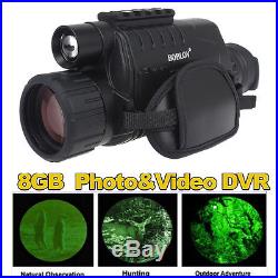 14500 Battery/Charger Kit+5x40 Digital Infrared IR Night Vision Scope Monocular