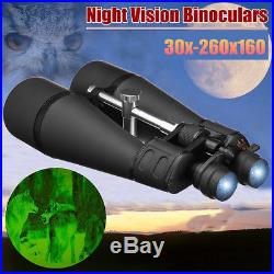 160mm Tube 30x-260x160 Zoom Night Vision HD Binoculars Telescope Outdoor Travel