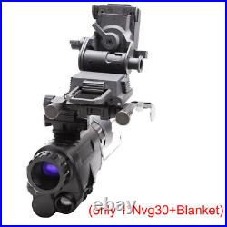 1NVG30 Infrared 1920x1080p Night Vision Goggles Monocular WiFi Hunting +Bracket