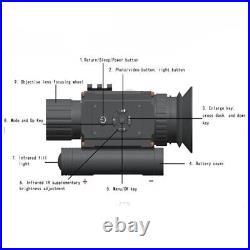 1-4X Digital Night Vision 850nm Hunting Rifle Scope Optics Sight IR Camera