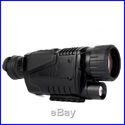 1.5 5x40 Digital Night Vision Monocular Zoom Scope Video/Photo ShootingPlayback