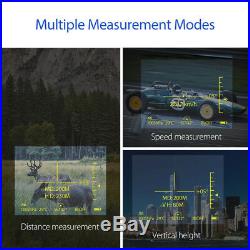 200M IR Night Vision Monocular 500M Laser Range Finder Small Target Distance