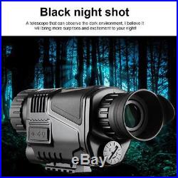 200m 5X40mm Infrared Night Vision Monocular Built-in Camera Digital Telescope