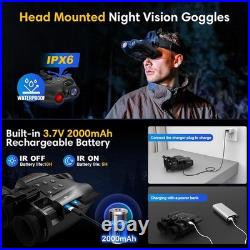 2025 New Night Vision Goggles Head Mounted Infrared Binoculars For Adults