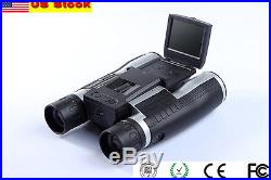 2LCD Digital Video Camera Binocular 1080p 12x32 Telescope Night Vision US Stock