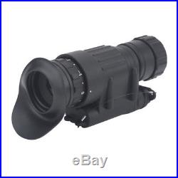 2X Magnification Infrared IR HD Monocular Night Vision Helmet Telescope Hunting