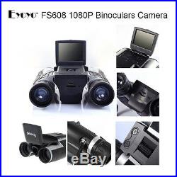 2 1080P Video Recording Binoculars Camcorder DV 12X32 Digital Telescope Camera