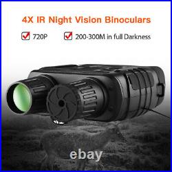 2.3 720P IR Night Vision Binoculars Photos Videos Camera Hunting Wildlife Cam