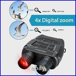 2.3 Night Vision Binoculars 300Y IR 4X Digital Zoom Photo Video Camera Recorder