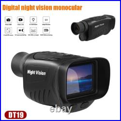 2.5K 8X Digital Zoom Infrared Night Vision Hunting Telescope Monocular Outdoor