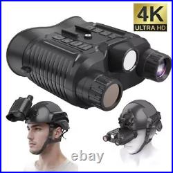 2.7 NV8161 4K 36MP Helmet Binocular Night Vision Goggles for Tactical Helmet