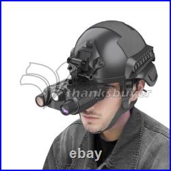 2.7 NV8161 4K 36MP Helmet Binocular Night Vision Goggles for Tactical Helmet