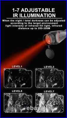 2in Screen 36MP 850nm Infrared Light Night Vision 8X Digital Zoom Hunting IP54