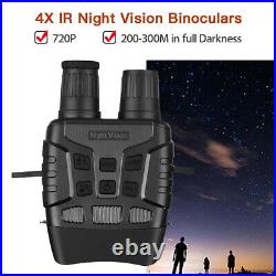 300 Yards Digital Binoculars IR Night Vision Telescope Support Photos Playback
