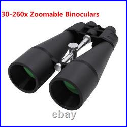 30-260X160 Zoom Binoculars Professional Telescope HD Night Vison Hunting Camping