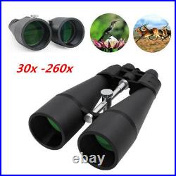 30-260X160 Zoom Binoculars Professional Telescope HD Night Vison Hunting Camping