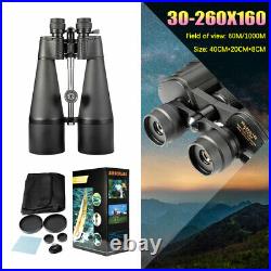 30-260X160 Zoom Binoculars Telescope Optical Lens Waterproof Hiking Camping