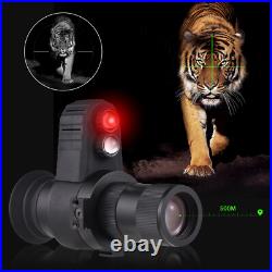 320320 Digital Night Vision Monocular 4-15X Riflescope With IR Illuminator S4S7