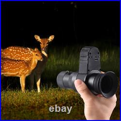 320320 Digital Night Vision Monocular 4-15X Riflescope With IR Illuminator S4S7