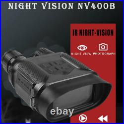 32GB IR Infrared Day & Night Vision Binocular 7x31 Zoom Hunting Telescope NV400B